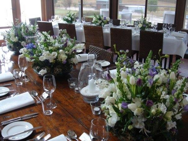 Table Arrangement Wedding Flowers