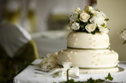 Wedding Cake Flowers - Cup Cake