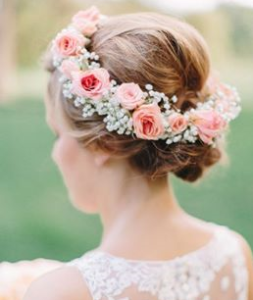 Headpiece flowers