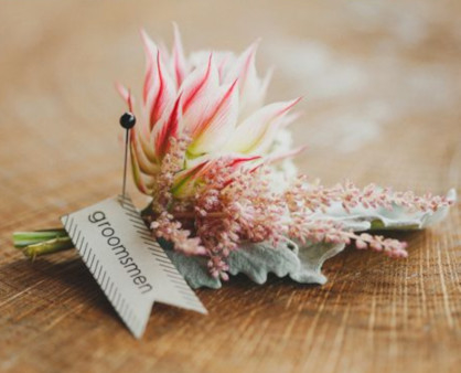 Rustic Buttonhole